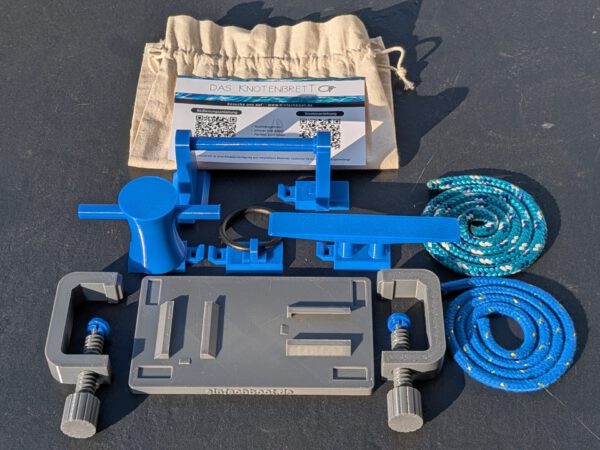 Knotenbrett zum Knoten lernen | Bootsknoten & Segelknoten | einfachboot.de