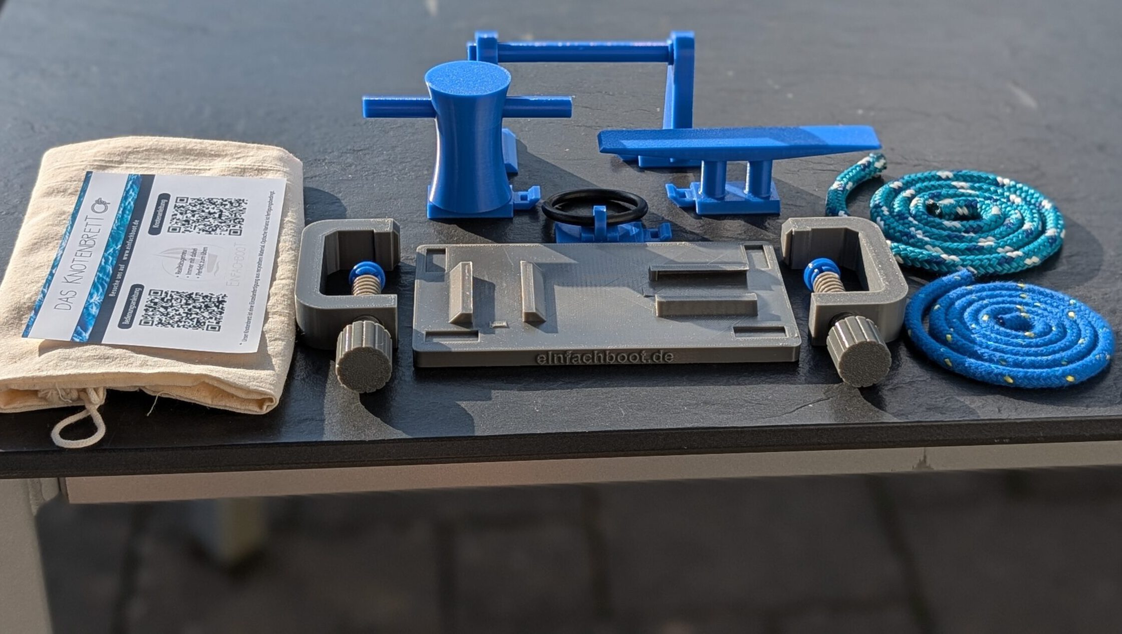 Knotenbrett zum Knoten lernen | Bootsknoten & Segelknoten | einfachboot.de – Bild 6